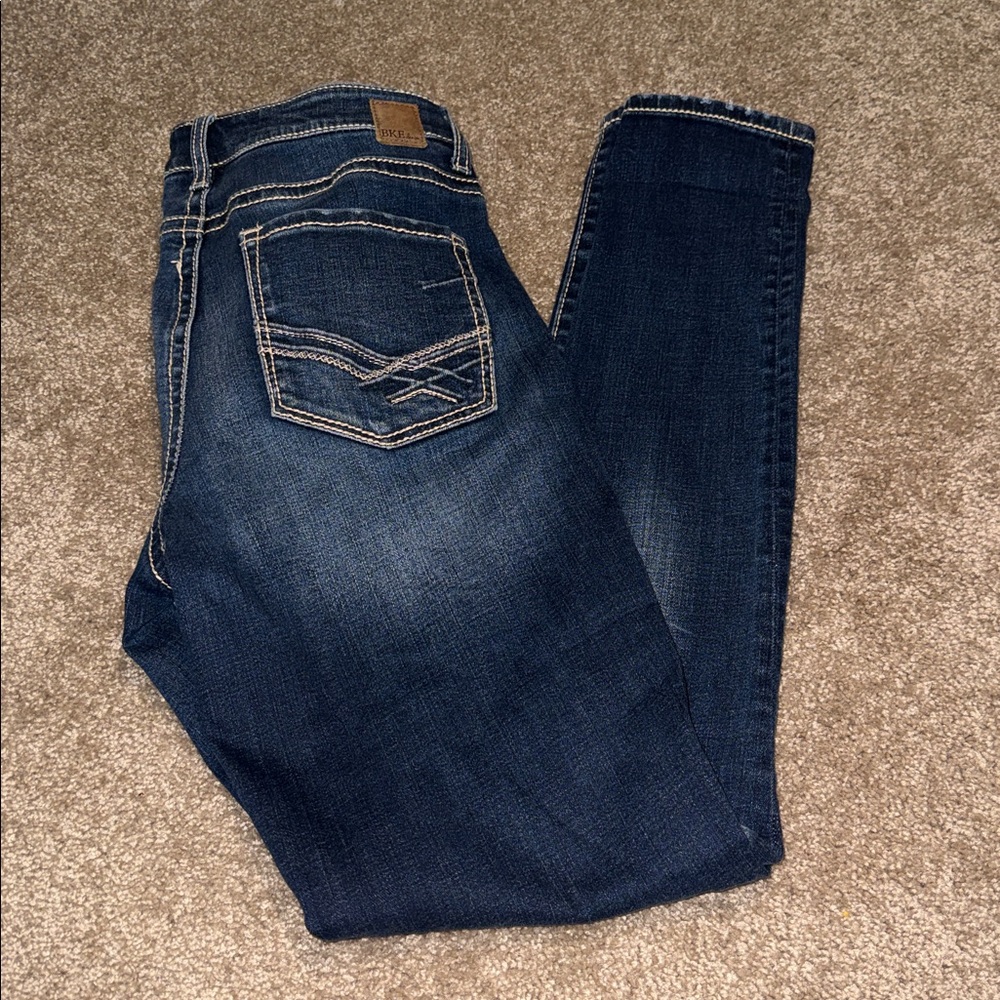 BKE Gabby skinny jeans - Thick Stitch Detail - size 26R. B13 - Picture 6 of 7